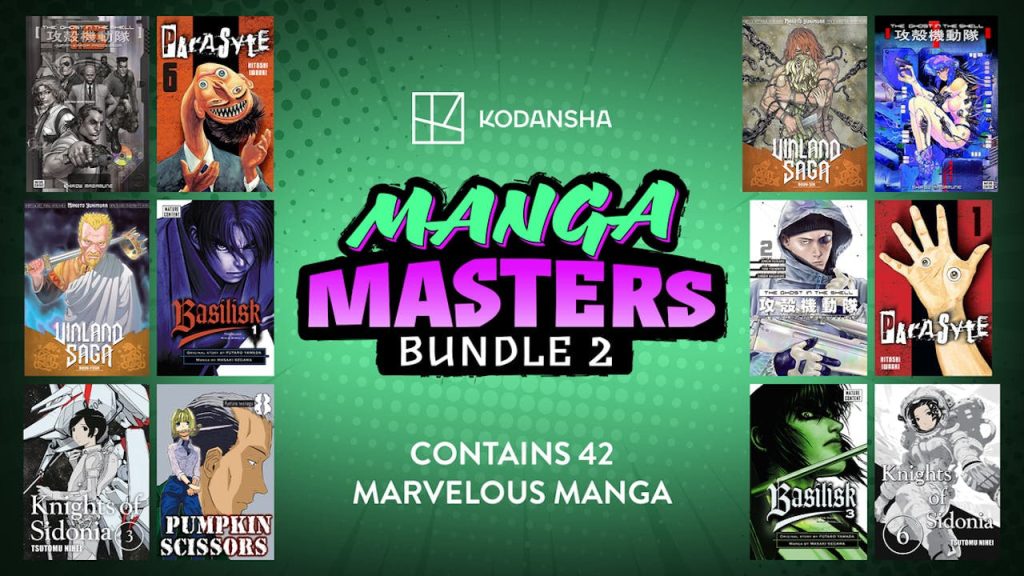 Grab The Ghost in the L444app Shell and More with our Manga Masters Bundle 2